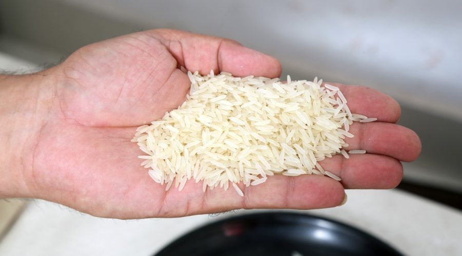Creamy sella rice